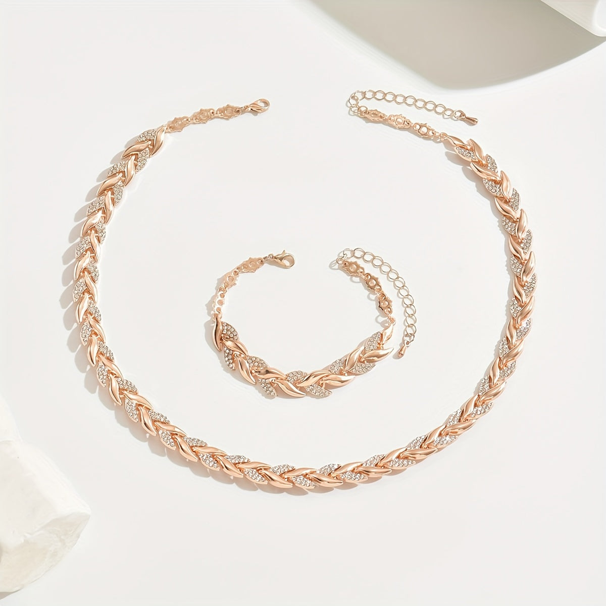 Sinfonía | Conjunto de Joyería Entrelazada Premium