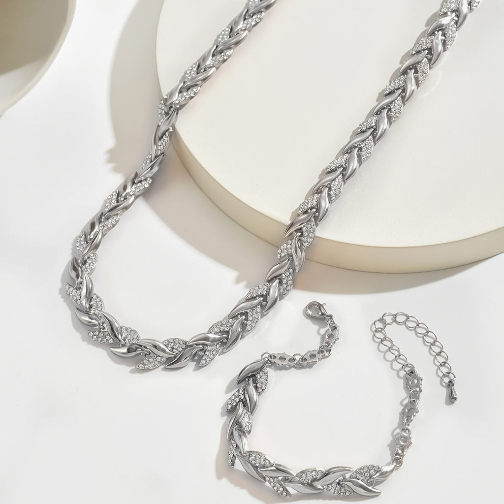 Sinfonía | Conjunto de Joyería Entrelazada Premium