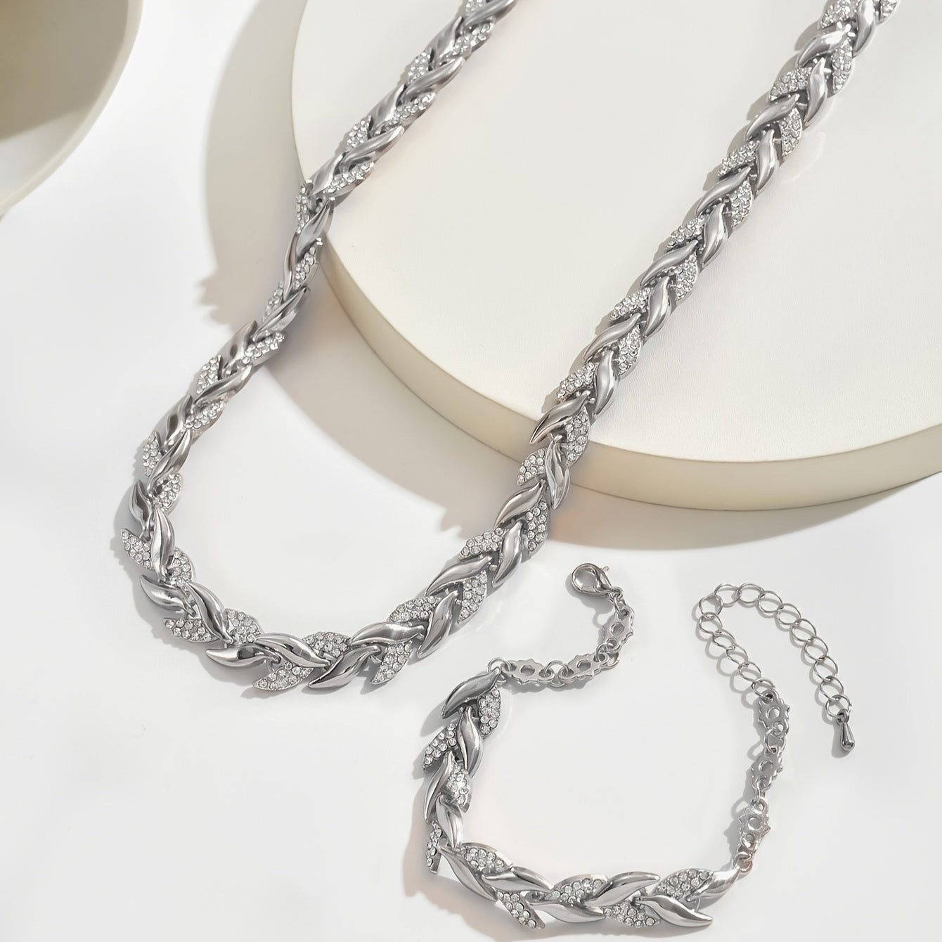 Sinfonía | Conjunto de Joyería Entrelazada Premium