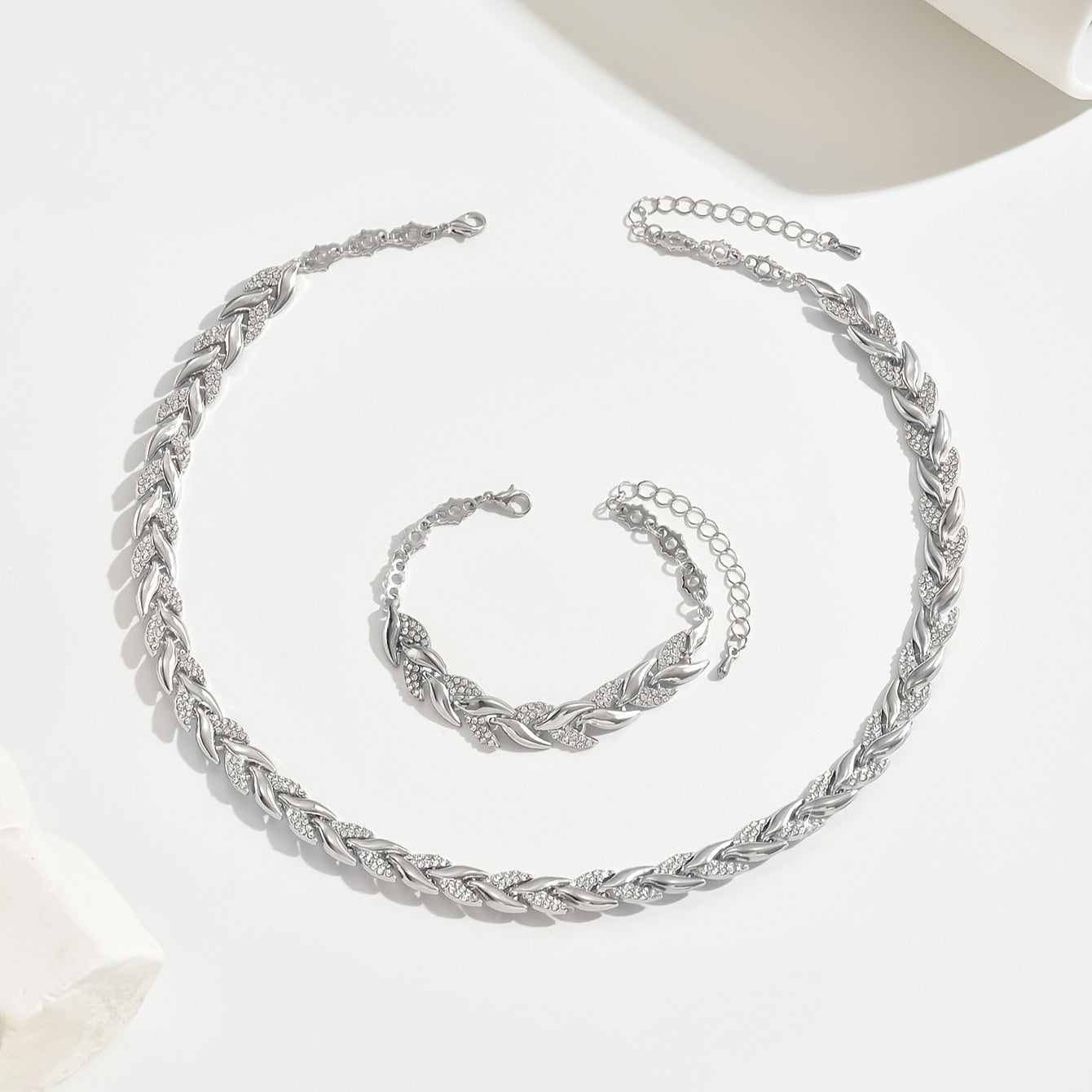 Sinfonía | Conjunto de Joyería Entrelazada Premium