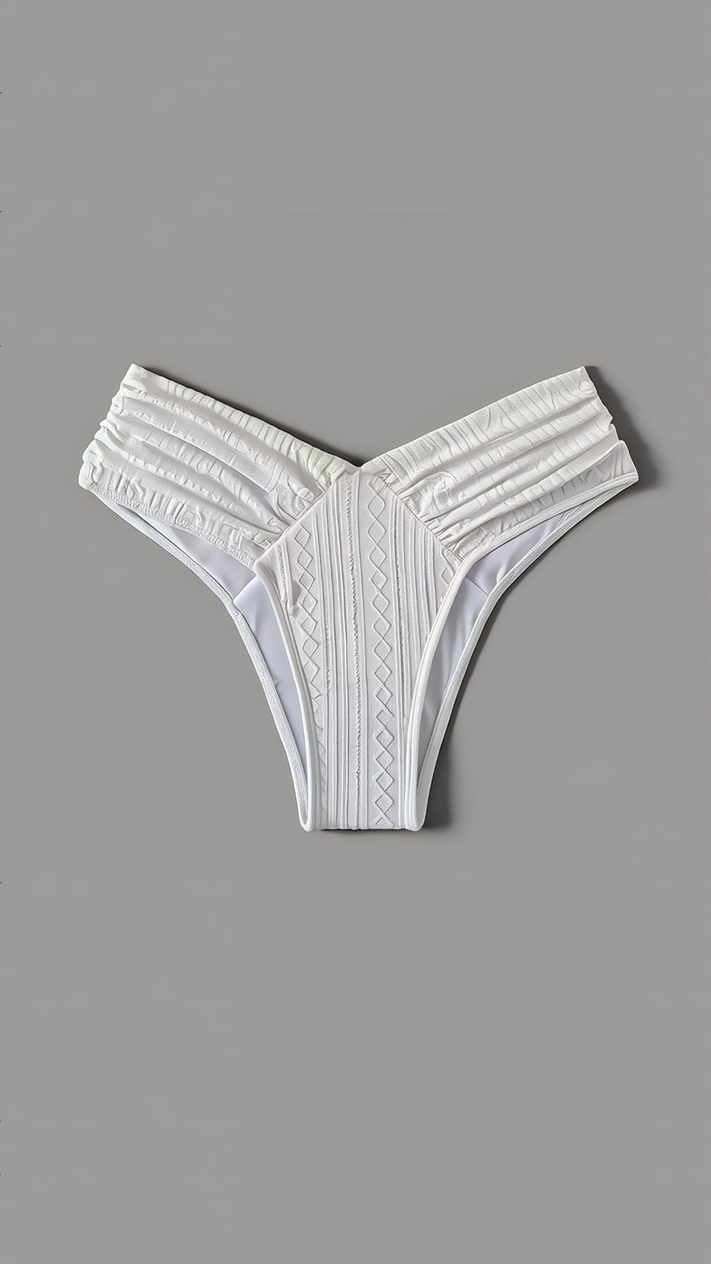 Voleuse | Bikini Blanco Texturizado