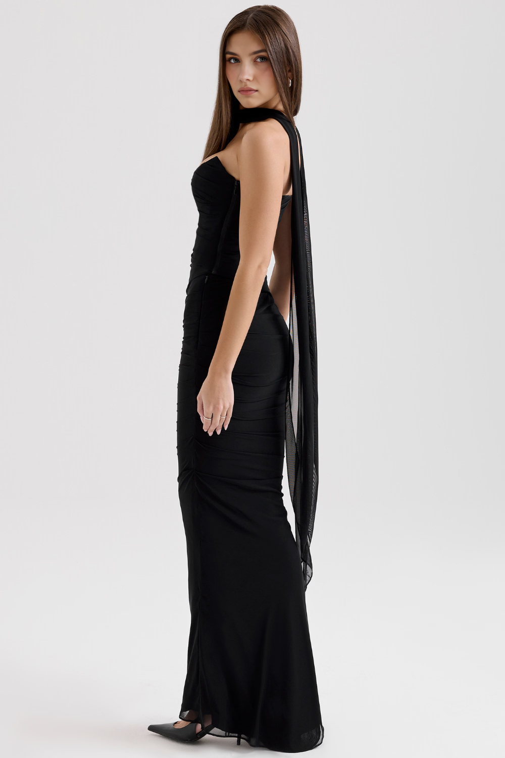 Versailles | Vestido Largo de Gala Drapeado