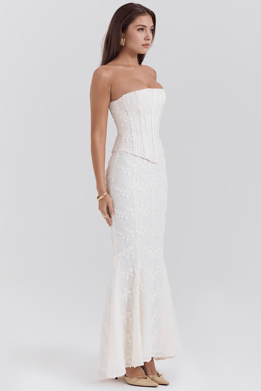 Rivoli | Vestido Sirena de Encaje de Alta Costura