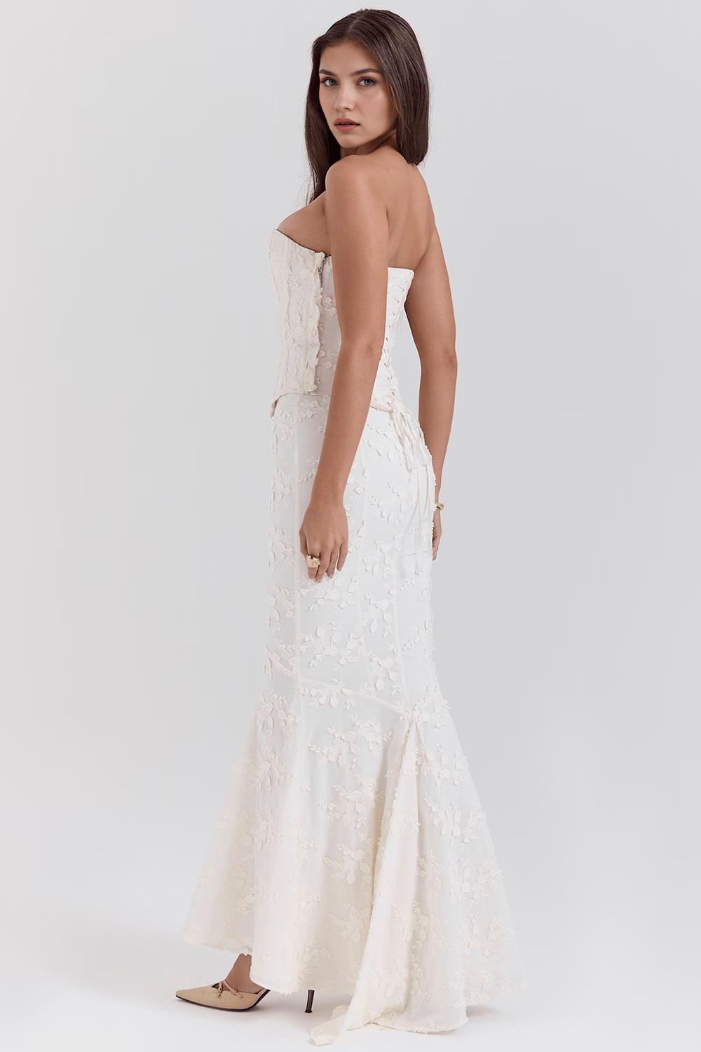 Rivoli | Vestido Sirena de Encaje de Alta Costura