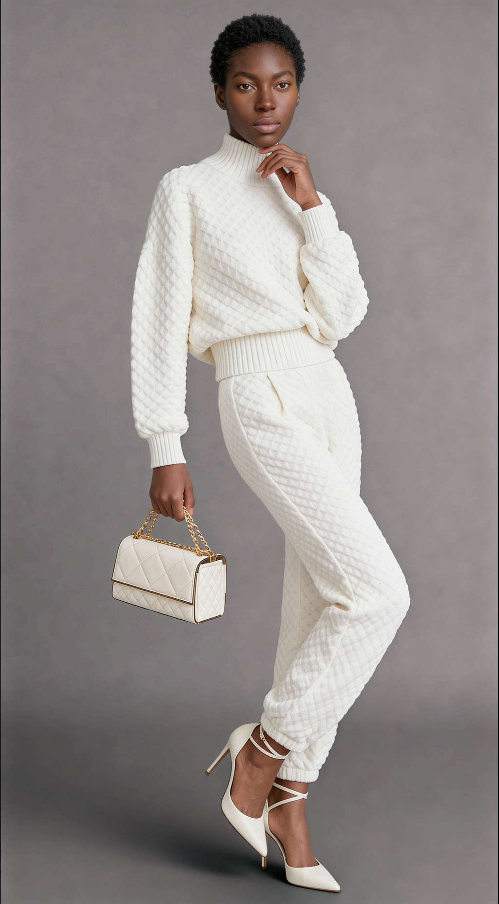 Louvre | Conjunto de Punto en Relieve Chic