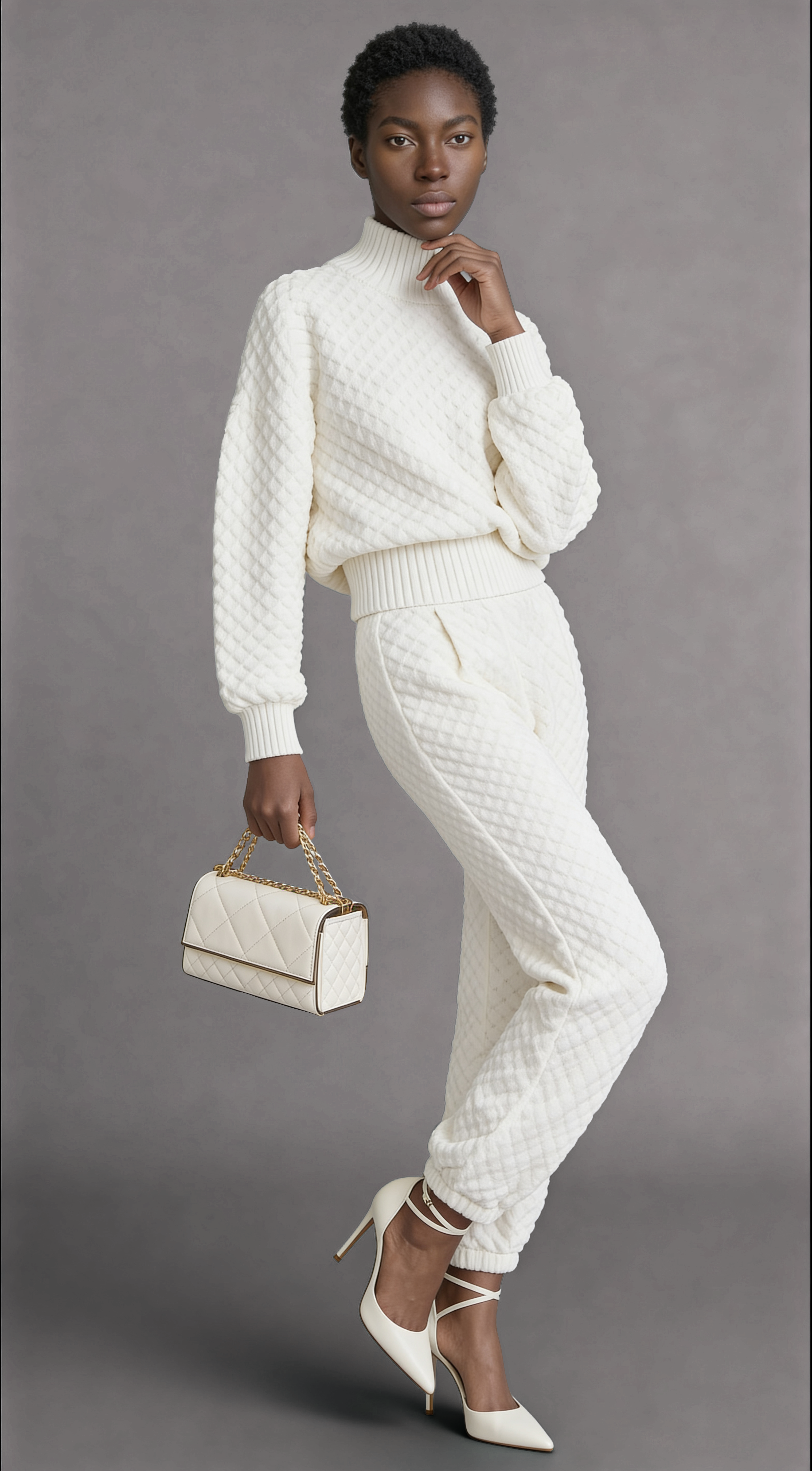 Louvre | Conjunto de Punto en Relieve Chic