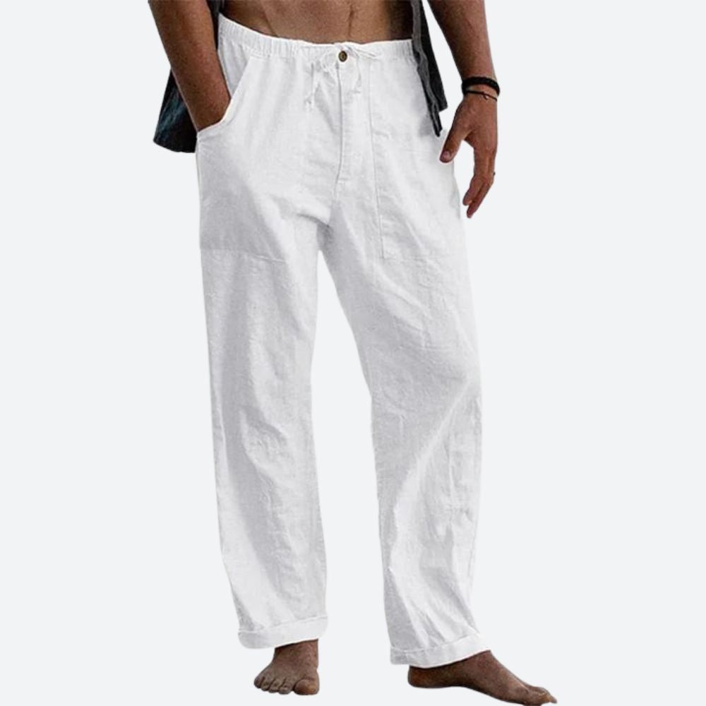 Côte | Pantalón de Lino Relajado