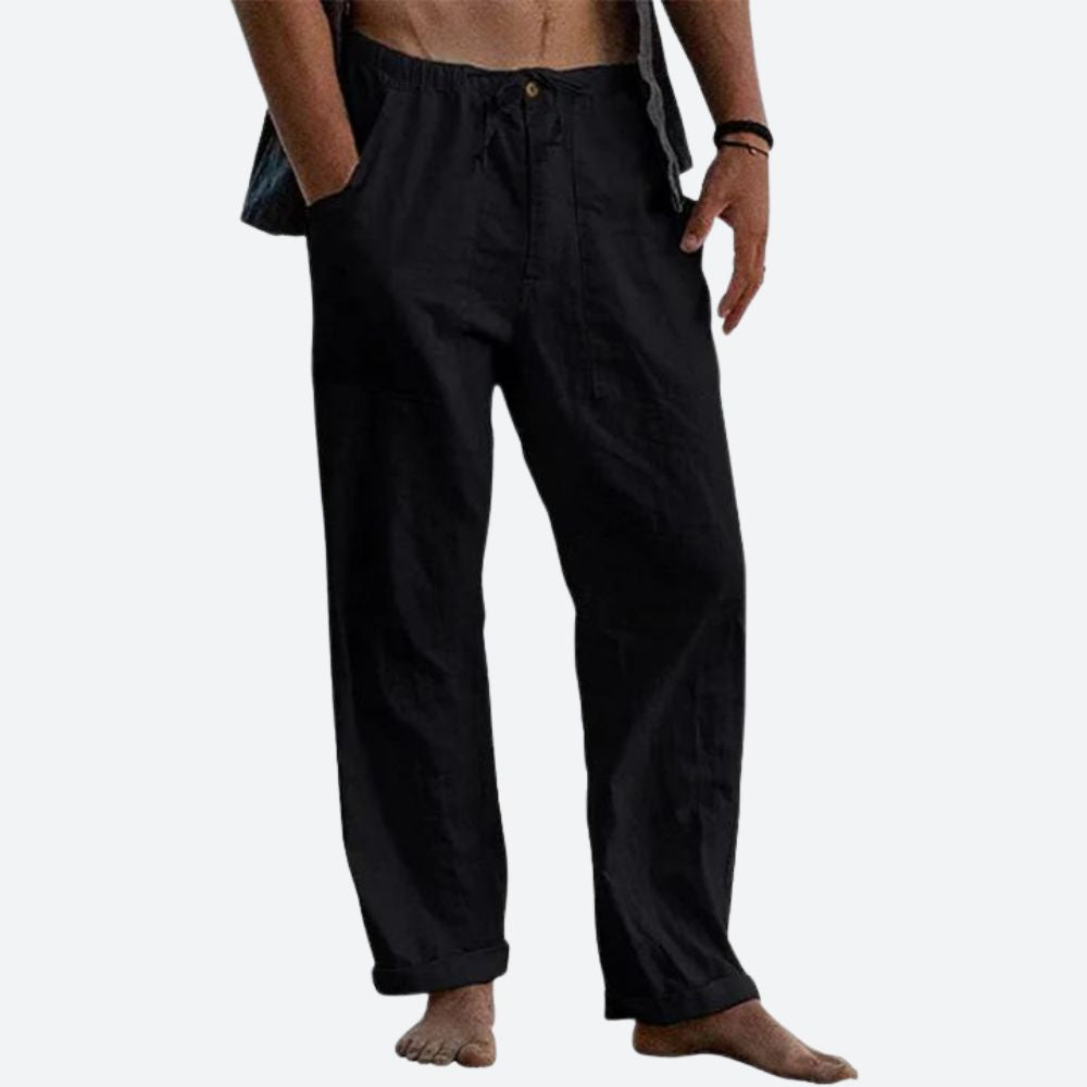 Côte | Pantalón de Lino Relajado