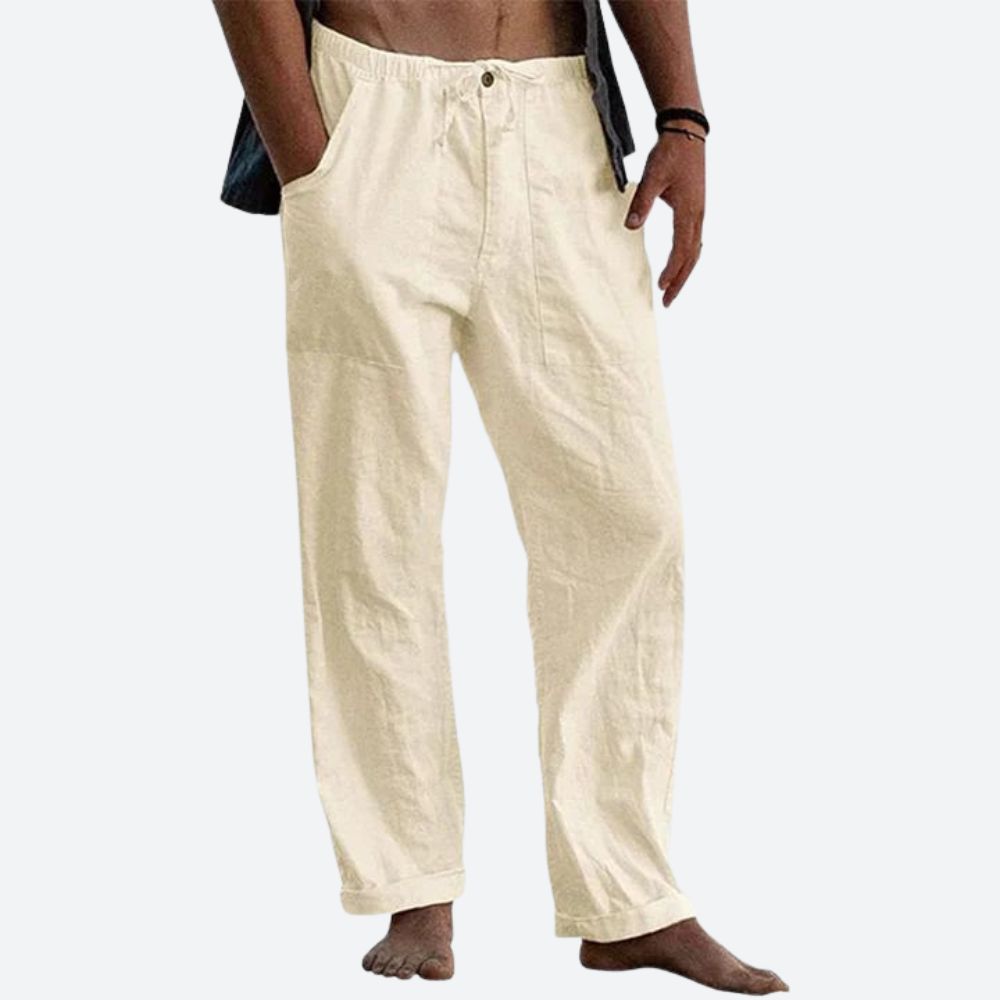 Côte | Pantalón de Lino Relajado