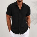 Marseille | Camisa de Lino Manga Corta