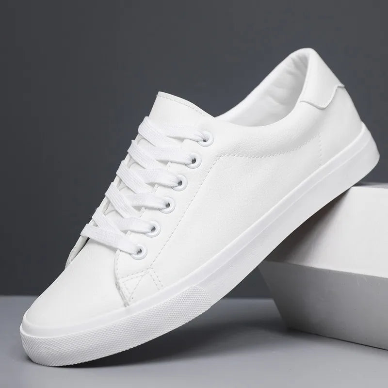 Blanc | Zapatilla de Piel Clásica