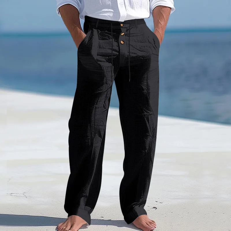 Soleil | Pantalón de Lino Bohemio