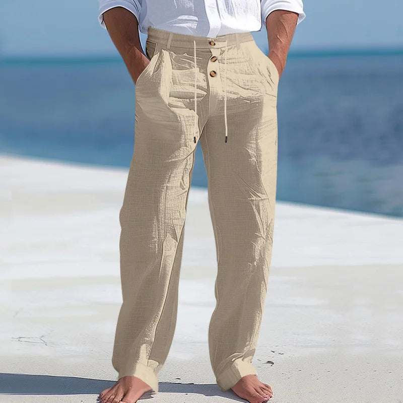 Soleil | Pantalón de Lino Bohemio