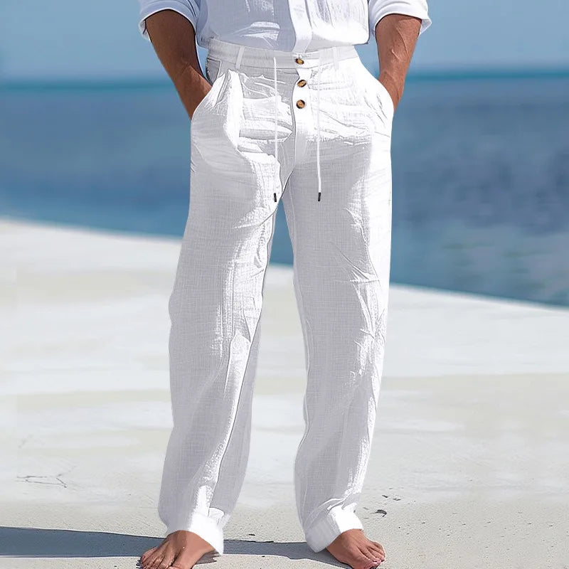 Soleil | Pantalón de Lino Bohemio
