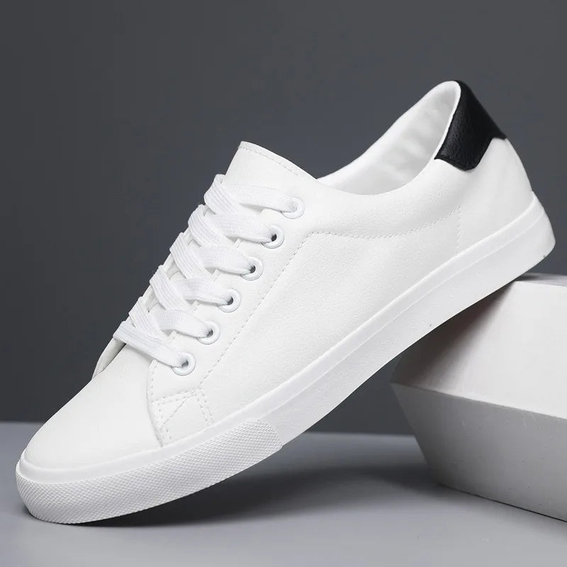 Blanc | Zapatilla de Piel Clásica