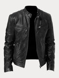 Bastille | Chaqueta de Cuero Motora