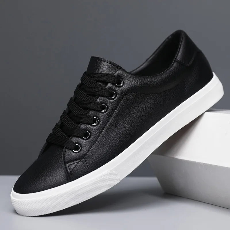 Blanc | Zapatilla de Piel Clásica