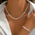 Sinfonía | Conjunto de Joyería Entrelazada Premium